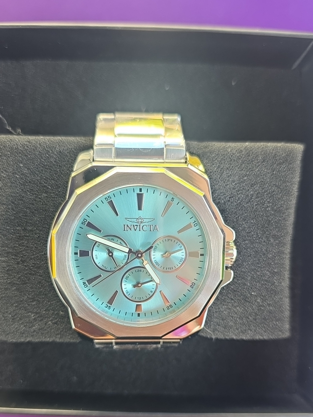 674. Invicta Speedway Multifunction Men's Watch - 42mm. Steel (48913)